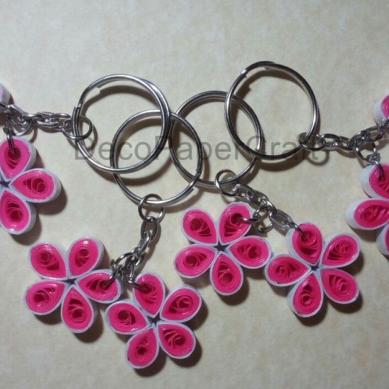 Paper Quilling Key Tag Paper Quilling Key Tag