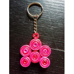 Paper Quilling Key Tag