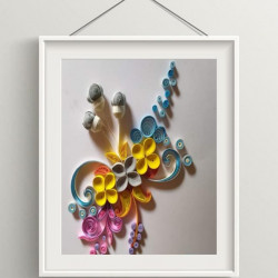 Paper Quilling Wall Art