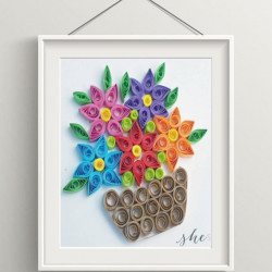 Paper Quilling Wall Art