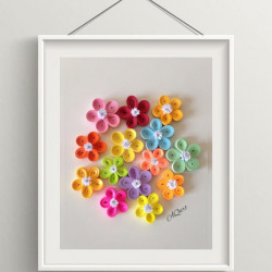 Paper Quilling Wall Art