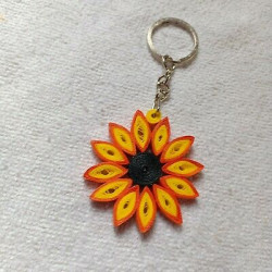 Paper Quilling Key Tag