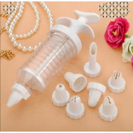 Plastic icing gun