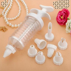 Plastic icing gun