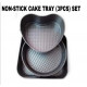 NON-STICK CAKE TRAY(3PCS)SET
