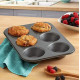 6pcs -Non-Stick Metal Cup Cake Tray 6pcs -Non-Stick Metal Cup Cake Tray
