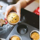 6pcs -Non-Stick Metal Cup Cake Tray 6pcs -Non-Stick Metal Cup Cake Tray