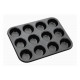 12 pcs -Non-Stick Metal Cup Cake Tray 12 pcs -Non-Stick Metal Cup Cake Tray