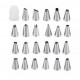 24 pcs icing Nozzles set