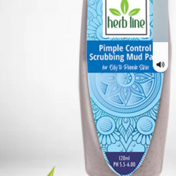 pimple control scrubbing mud pack/Beauty Queen