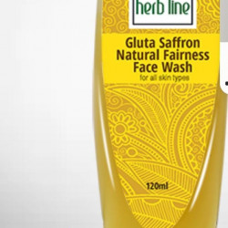 Gluta saffron Natural fairness Face wash/Beauty Qu