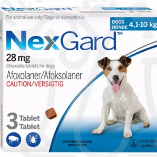 NexGard 04-10Kg ( 3 Tablets) NexGard 04-10Kg ( 3 Tablets)