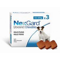 NexGard 04-10Kg ( 3 Tablets)