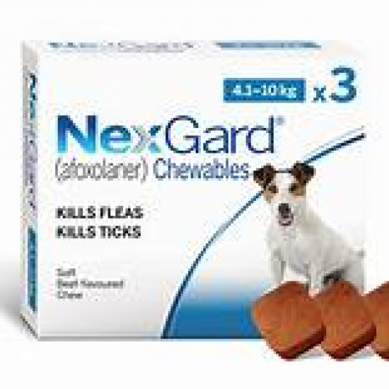 NexGard 04-10Kg ( 3 Tablets)