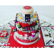 Explosion  box with 3D cake