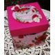 Explosion  box with 3D cake