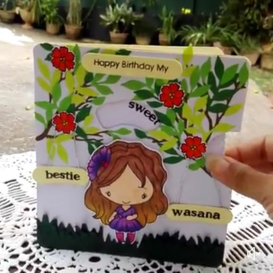 Reveal wheel interactive card Reveal wheel interactive card