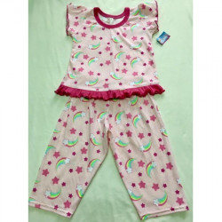 Girls Pyjama Kits with Sleeves - Medium