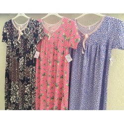 Nightdress with Sleeves - Large