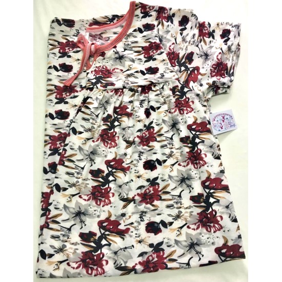 Nightdress with Sleeves - XL