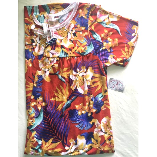 Nightdress with Sleeves - Large
