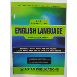 ASTAN PUBLICATION'S O/L ENGLISH PAST PAPER