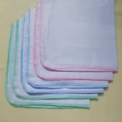 Baby Napkin -Plain 18*18 Inch   (6pcs)