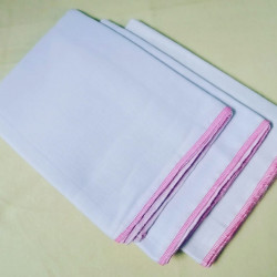 Baby Napkin -Plain 18*18 Inch   (6pcs)