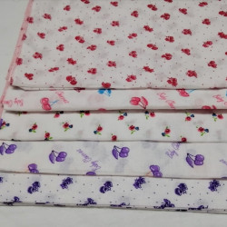Baby Napkins -  Printed (6 pcs )