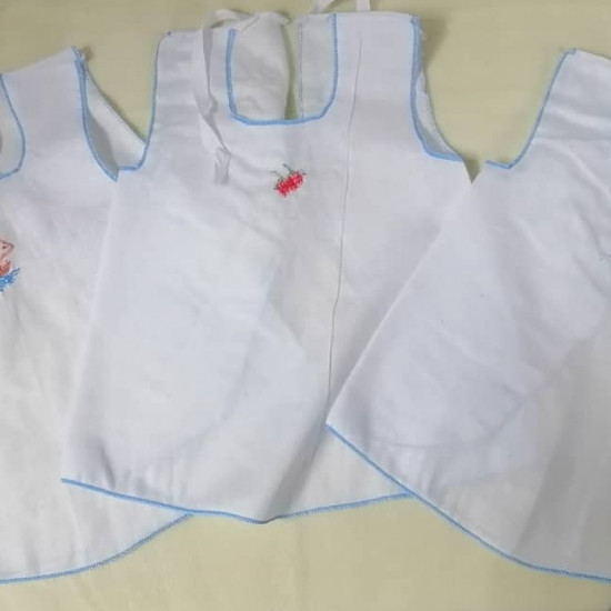 Baby Shirt -Plain (6 Pcs) Famjo Pvt Ltd
