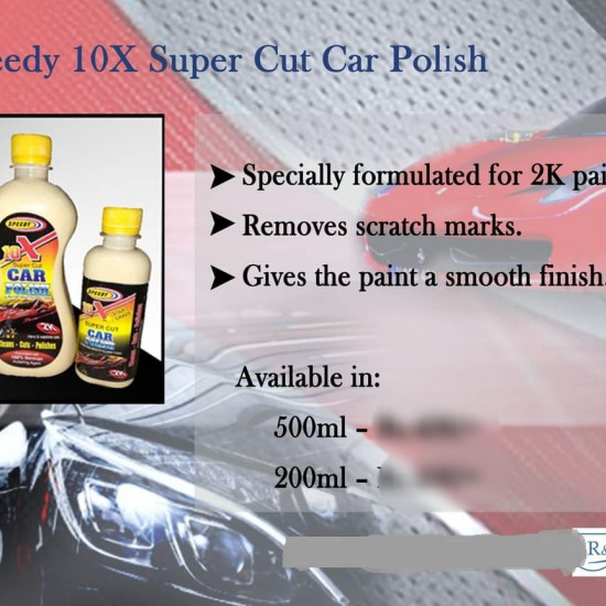 SPEEDY 10X SUPERCUT CAR POLISH SPEEDY 10X SUPERCUT CAR POLISH