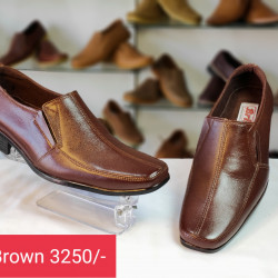 Hand made Genuine leather Shoes- 81 Brown
