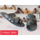 Handmade Genuine leather Shoes - S 4 Black