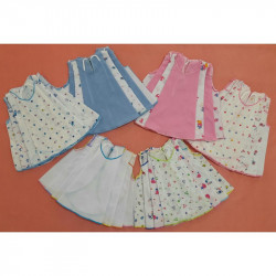 Newborn Baby Shirts - Medium (6 pcs)