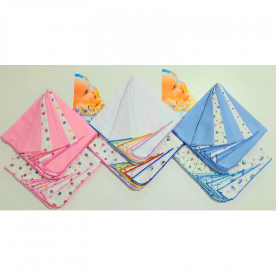 18" x 18" Double Layer Baby Nappy Set (6 pcs) 18" x 18" Double Layer Baby Nappy Set (6 pcs)