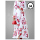 Front Button Long Dress