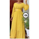 Long gather dress Long gather dress