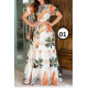 Long gather dress Long gather dress