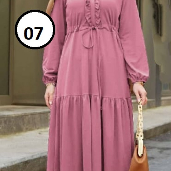 Long gather dress Long gather dress
