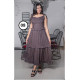 Long gather dress Long gather dress