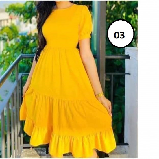 Long gather dress Long gather dress