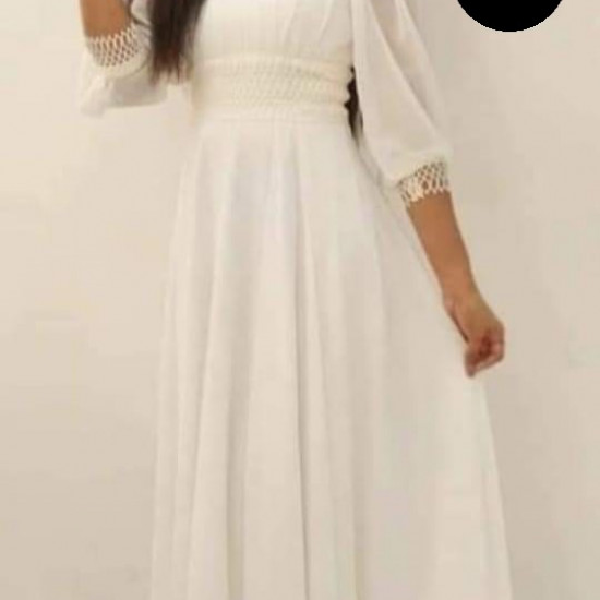 Long gather dress Long gather dress