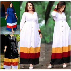 Linen long dress