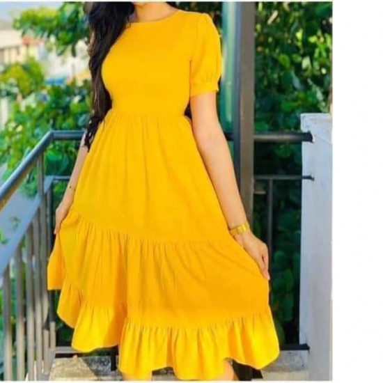 Long gather dress Long gather dress