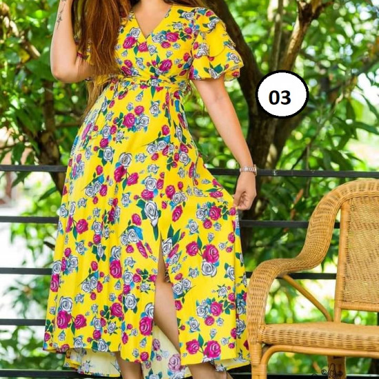 Side open dress Side open dress
