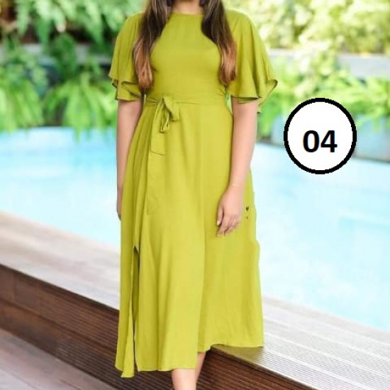 Side open dress Side open dress