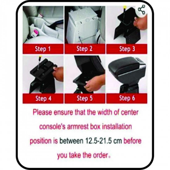 Car armrest and console organizer Car armrest and console organizer