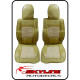 Luxury Leather Car Seat Covers for Front Seats