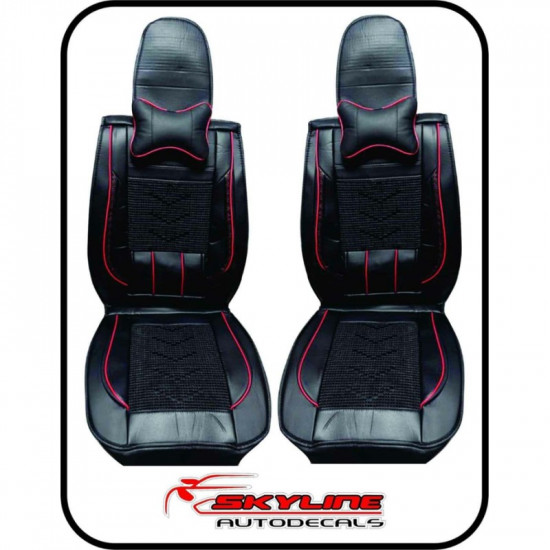 Luxury Leather Car Seat Covers for Front Seats