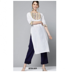Women Fabulous White kurtis